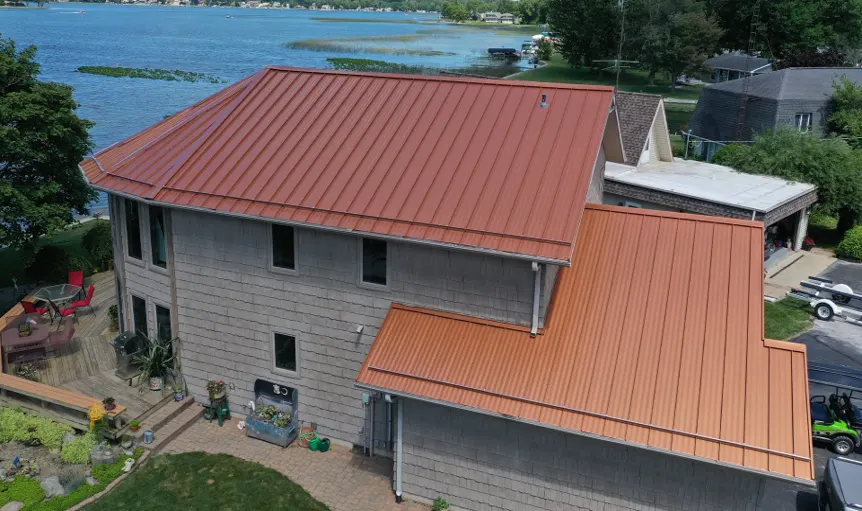 Flashing and seam work in Chatham Hills